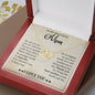 To my Beautiful Mom - Thank you for being the best mom (Everlasting Love Necklace)