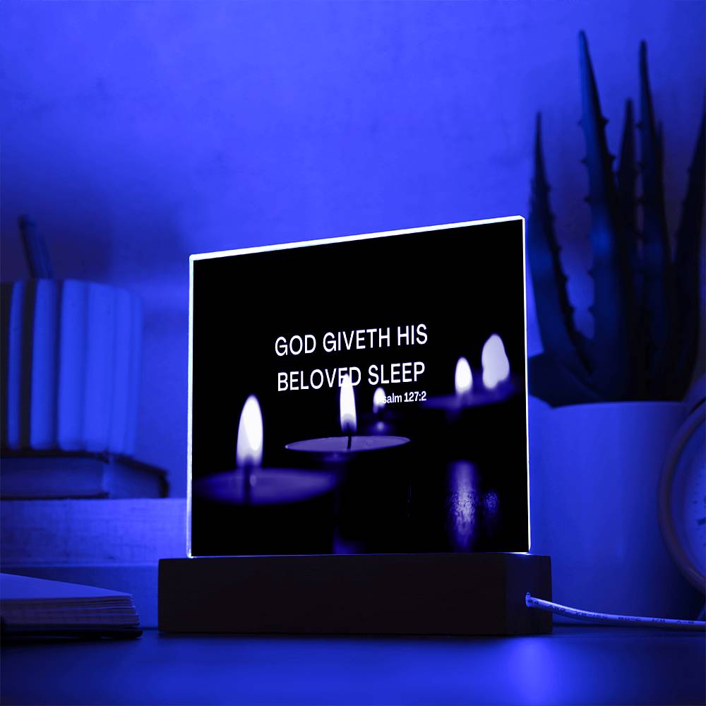 God Gives Sleep