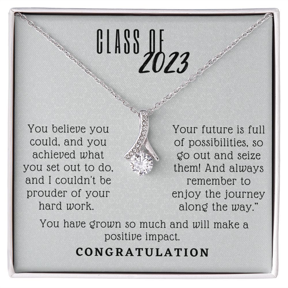 Class of 2023 - You will make a positive impact to the world