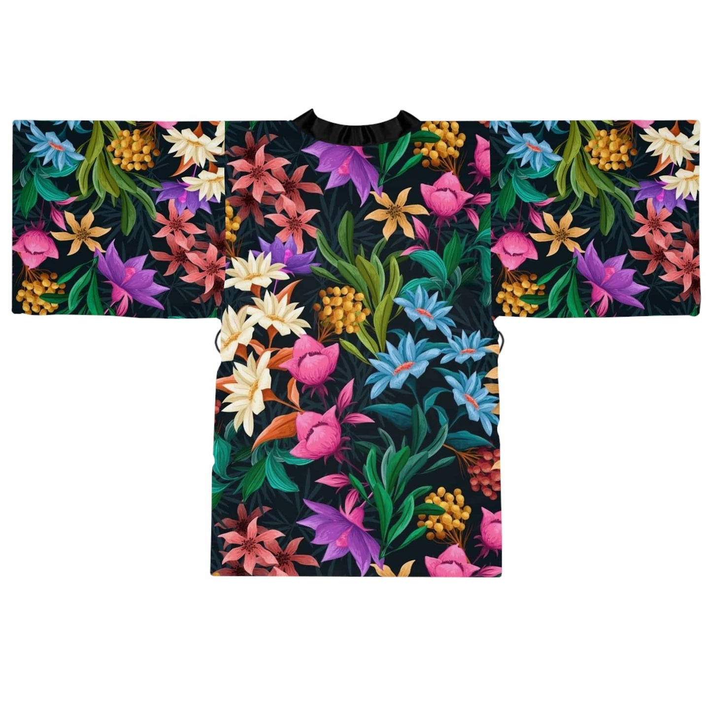 Floral Kimono Robe (AOP)