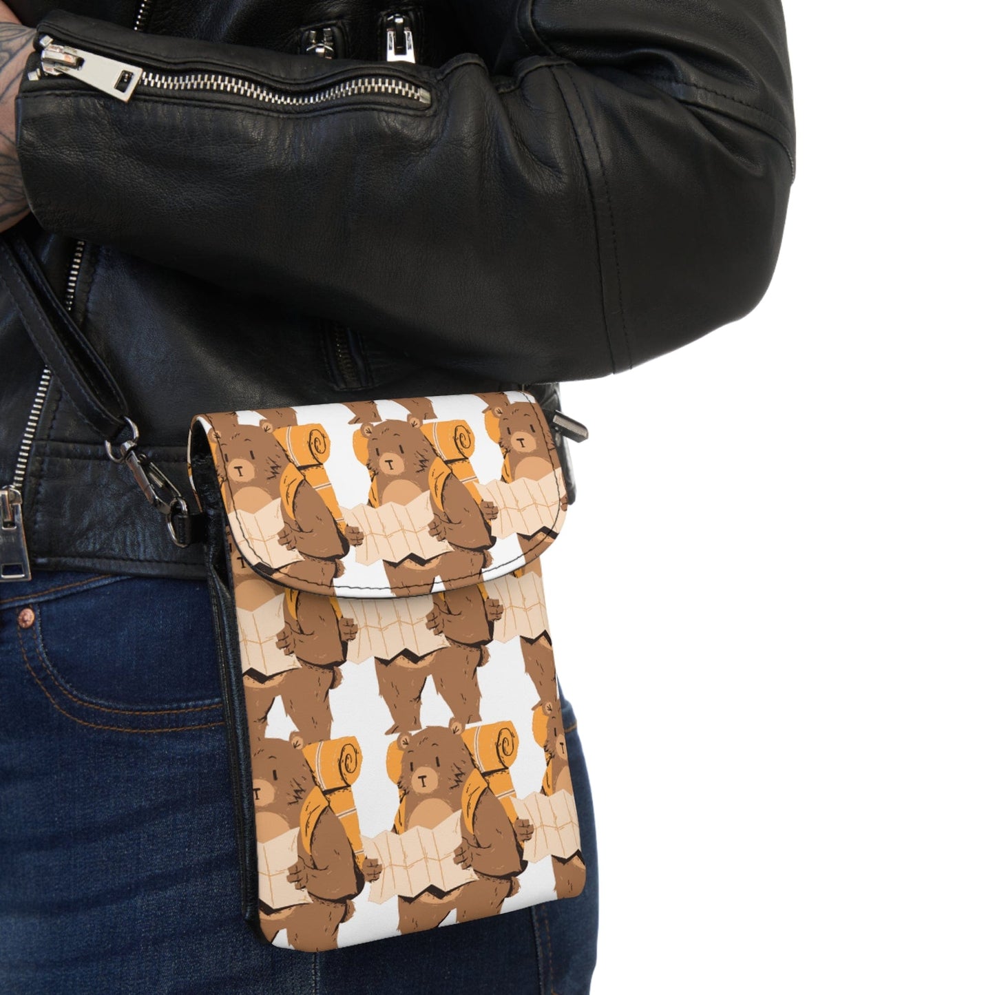 Wandering Bear Cell Phone Wallet