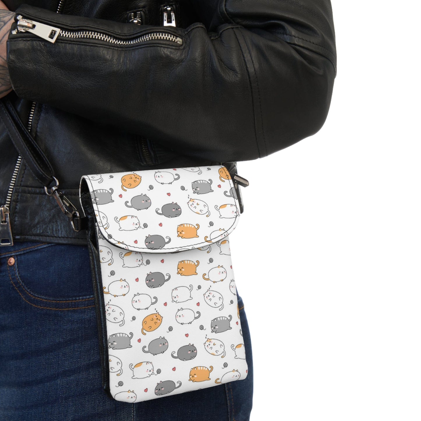 Chubby Cat Cell Phone Wallet