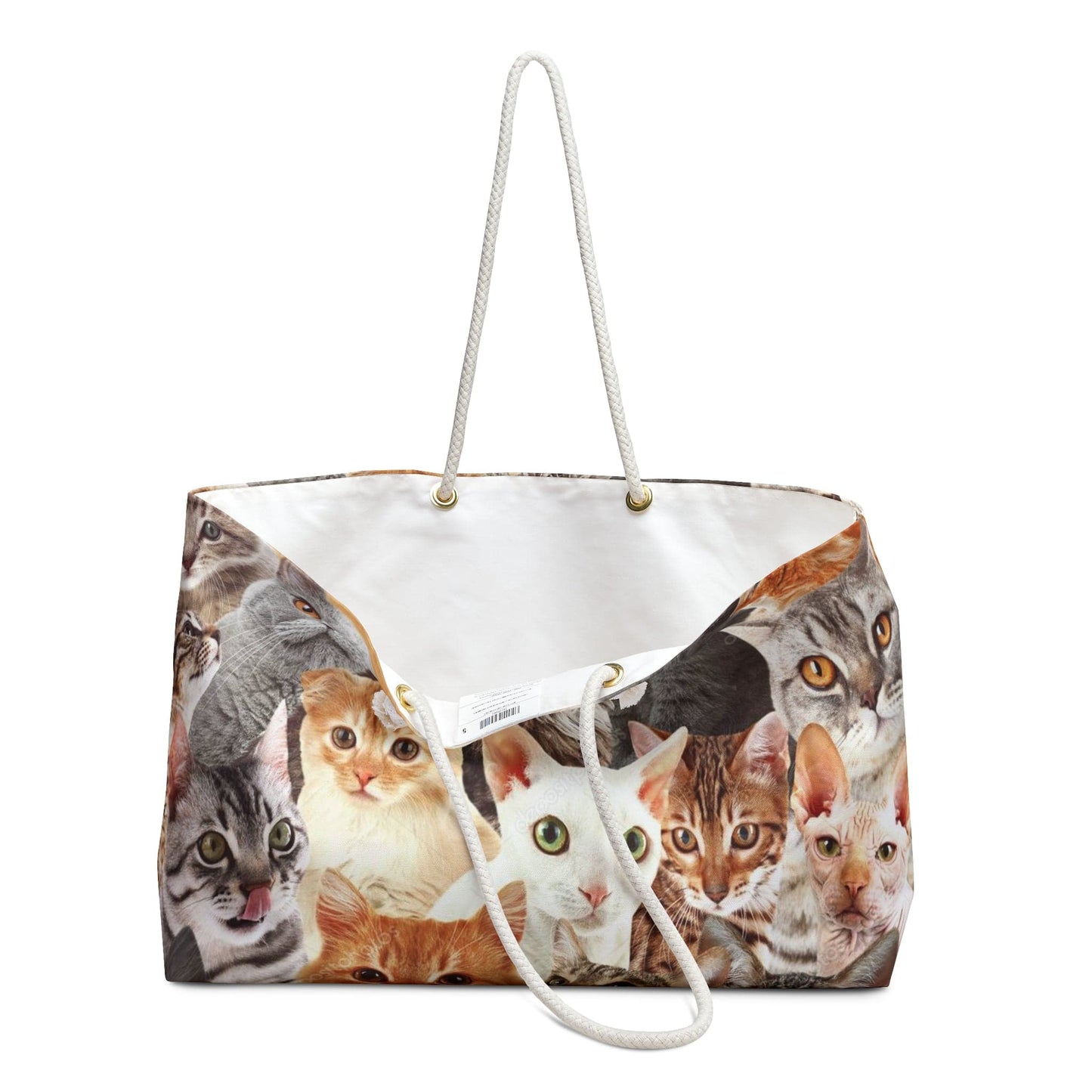 Feline Weekender Bag