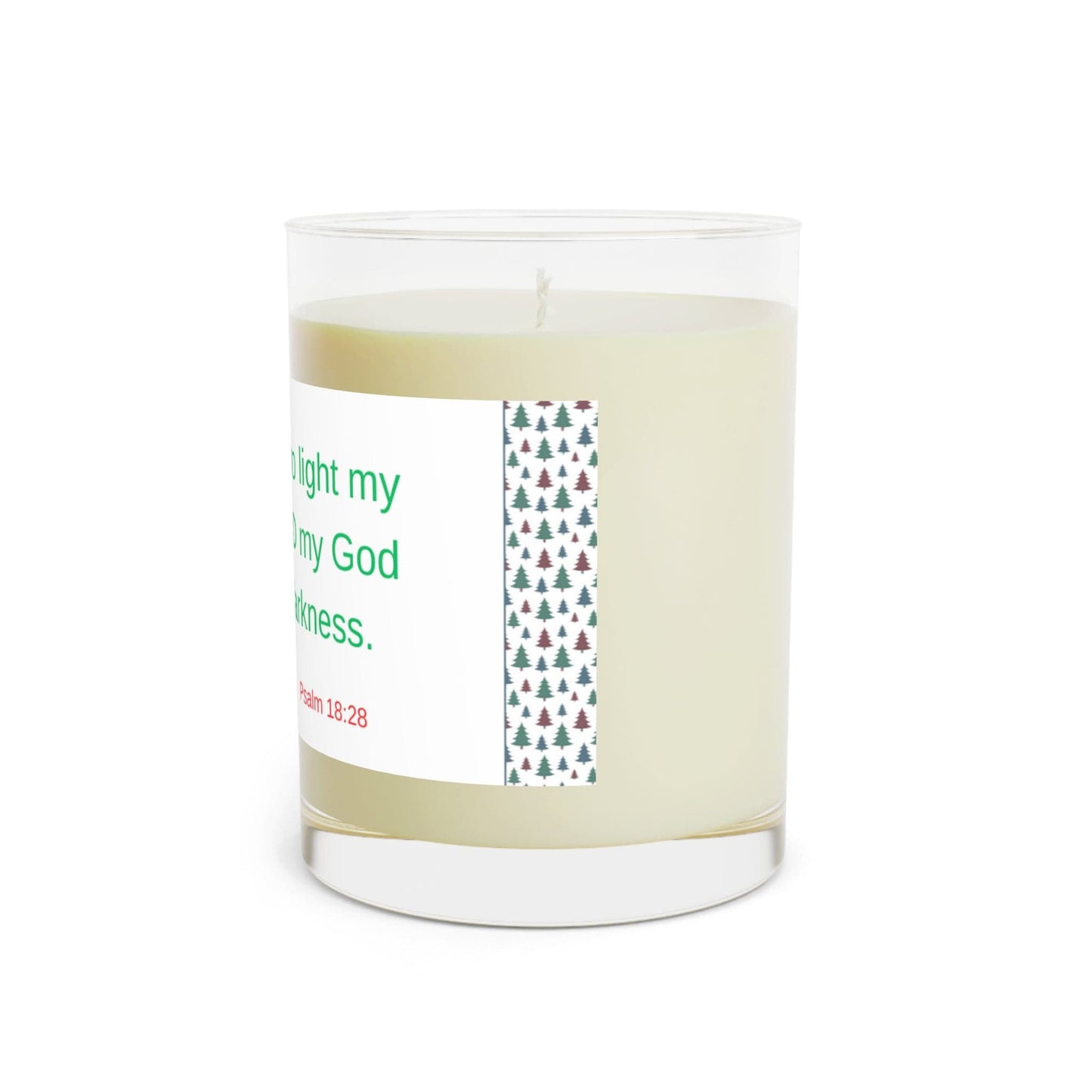 Scented Candle - Full Glass, 11oz