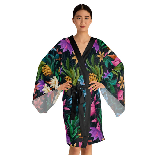 Floral Kimono Robe (AOP)