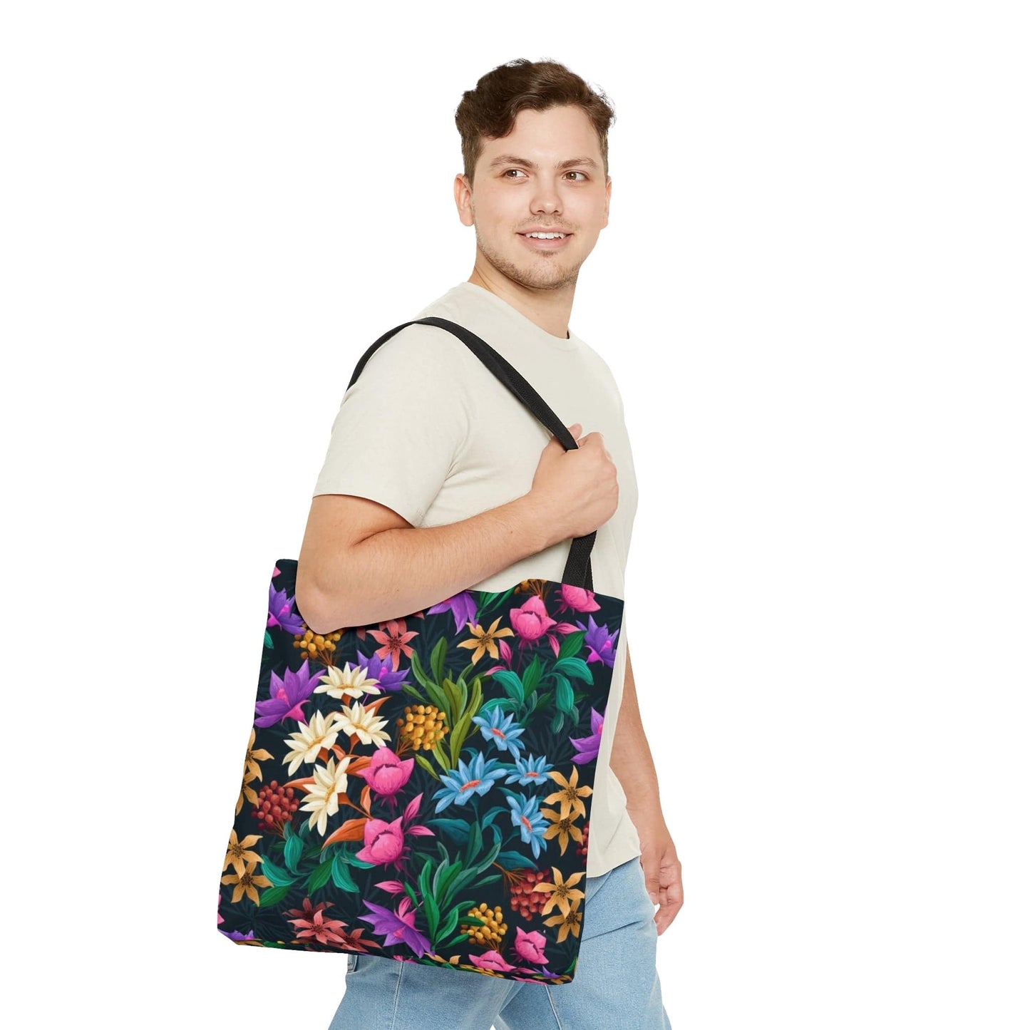 Floral Tote Bag (AOP)