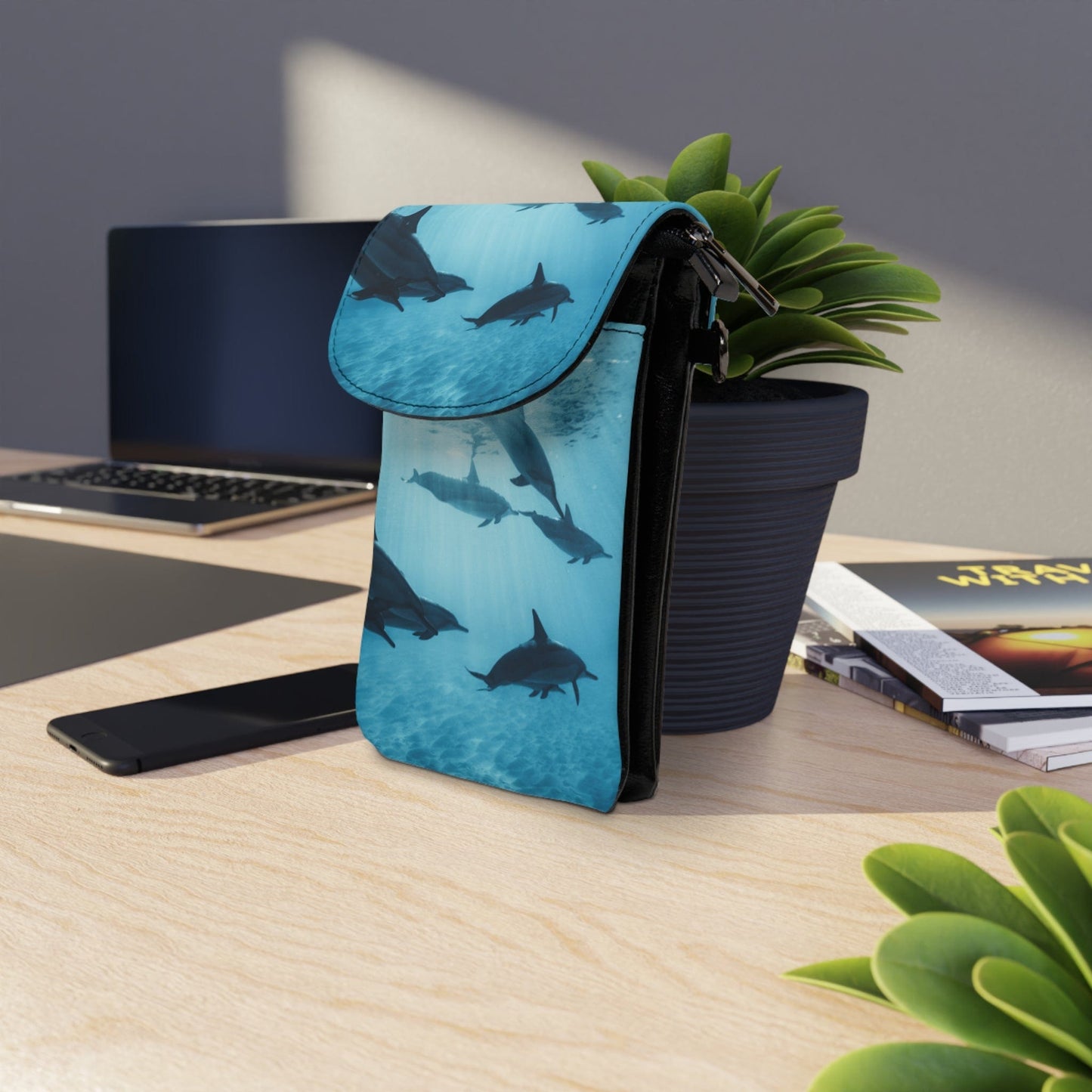 Dolphin Cell Phone Wallet