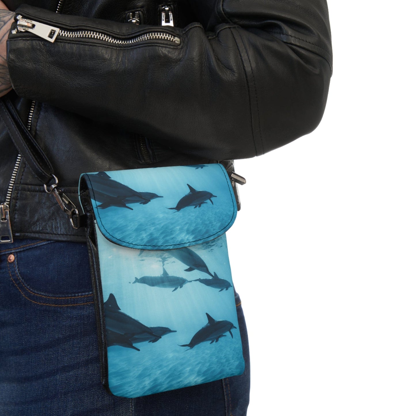 Dolphin Cell Phone Wallet