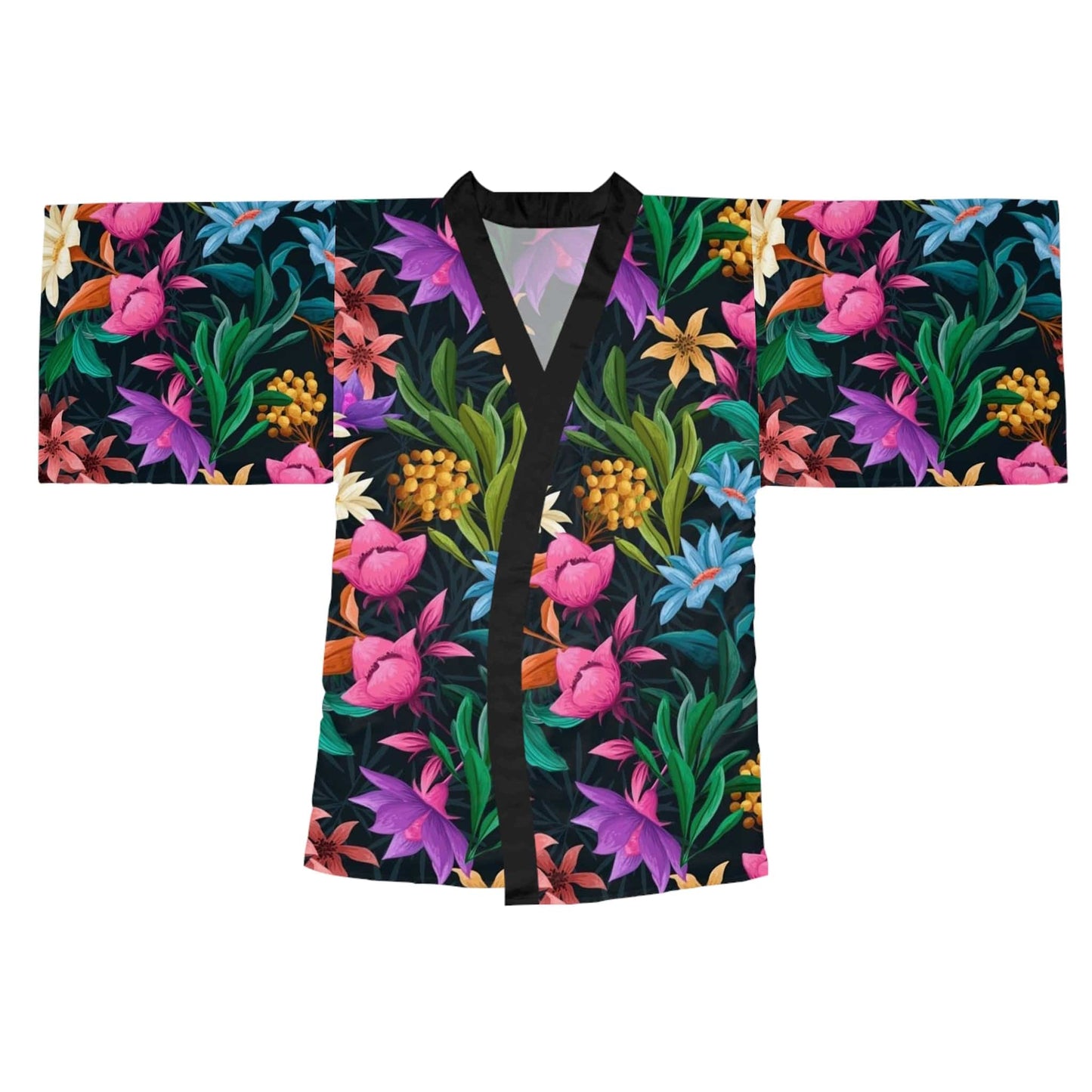 Floral Kimono Robe (AOP)