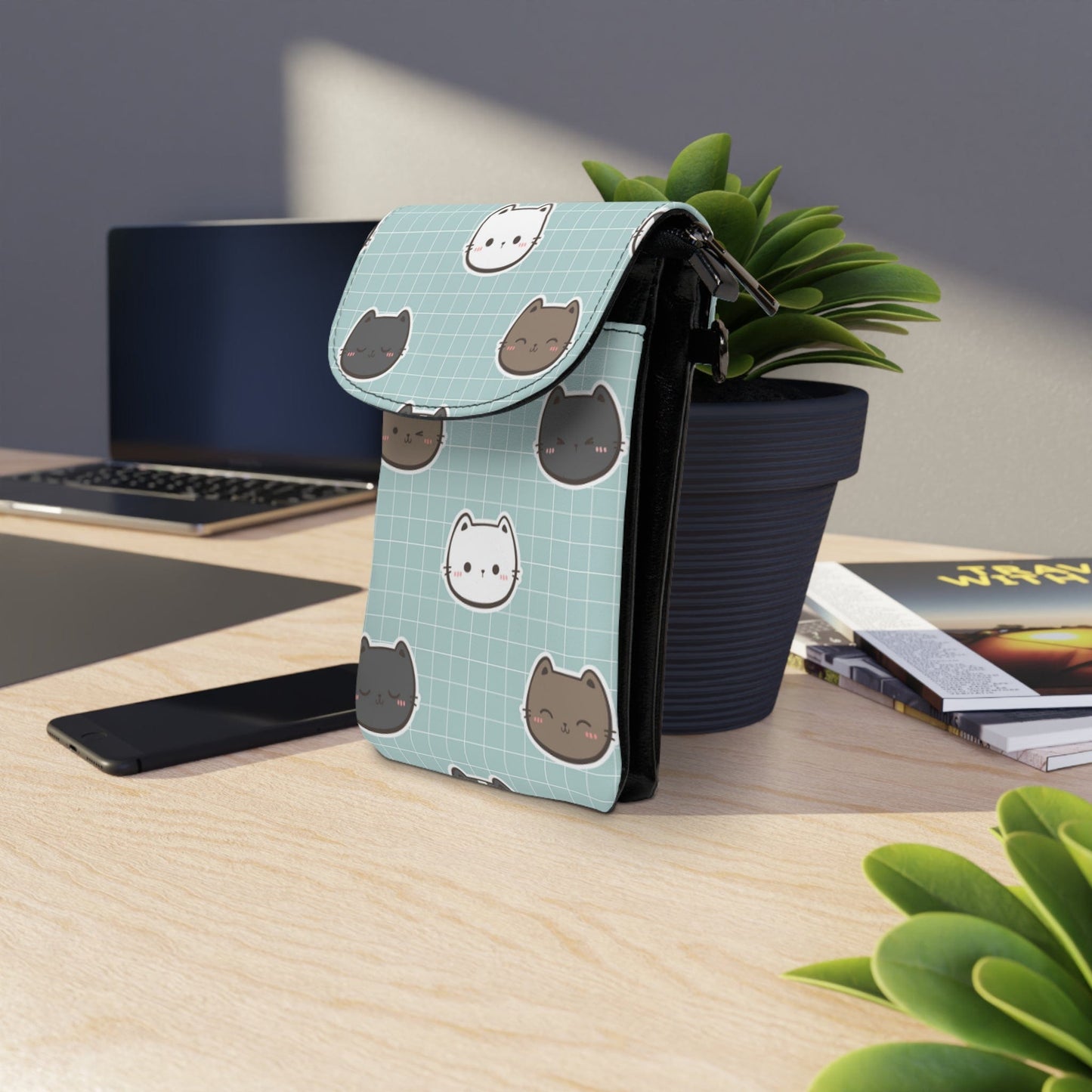 Kitty Cell Phone Wallet