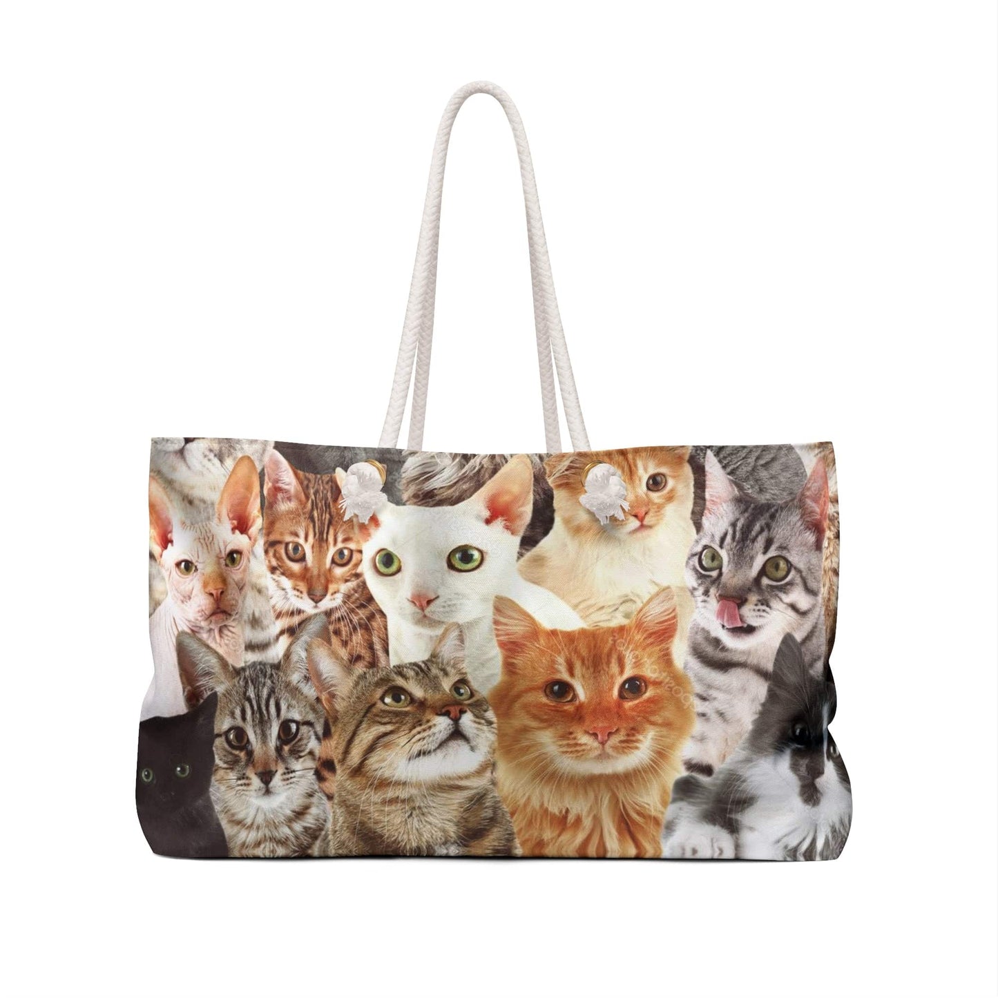 Feline Weekender Bag