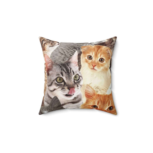 Feline Square Pillow