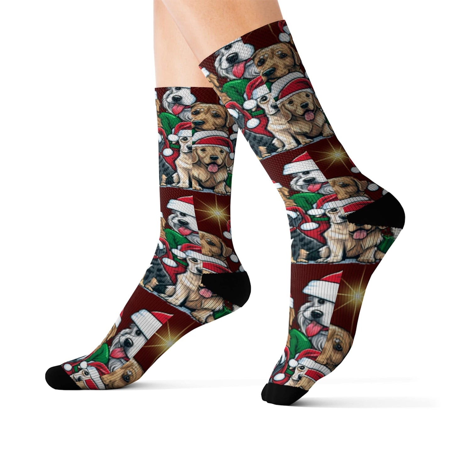 Doggie Christmas Socks