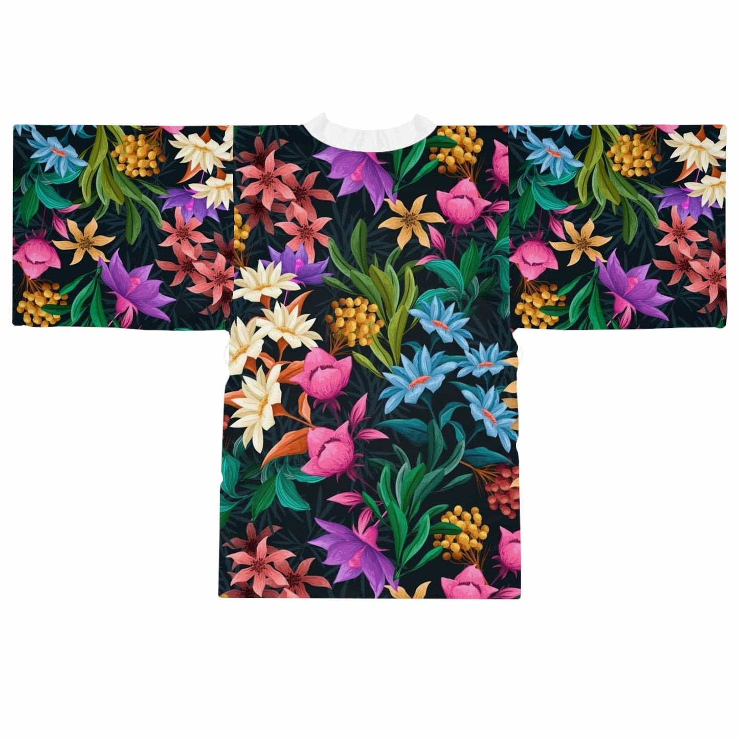 Floral Kimono Robe (AOP)