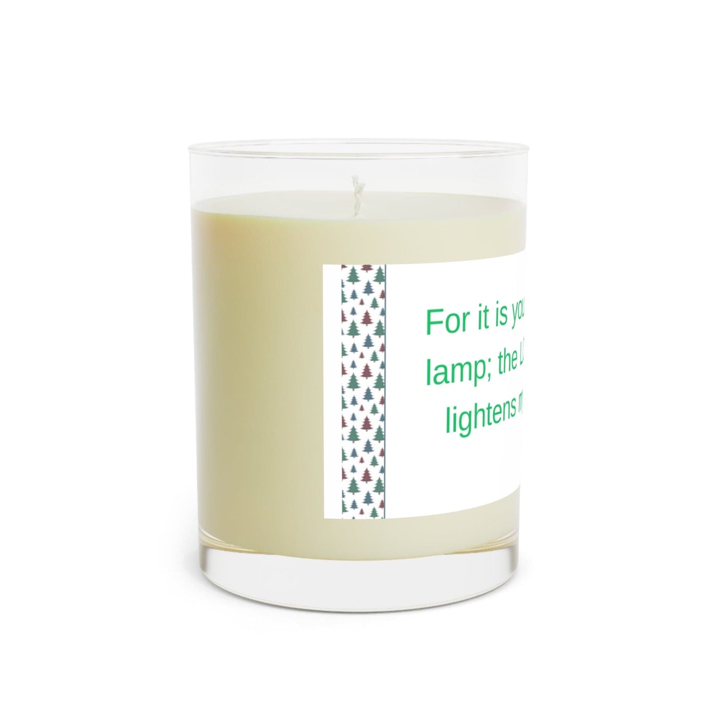 Scented Candle - Full Glass, 11oz