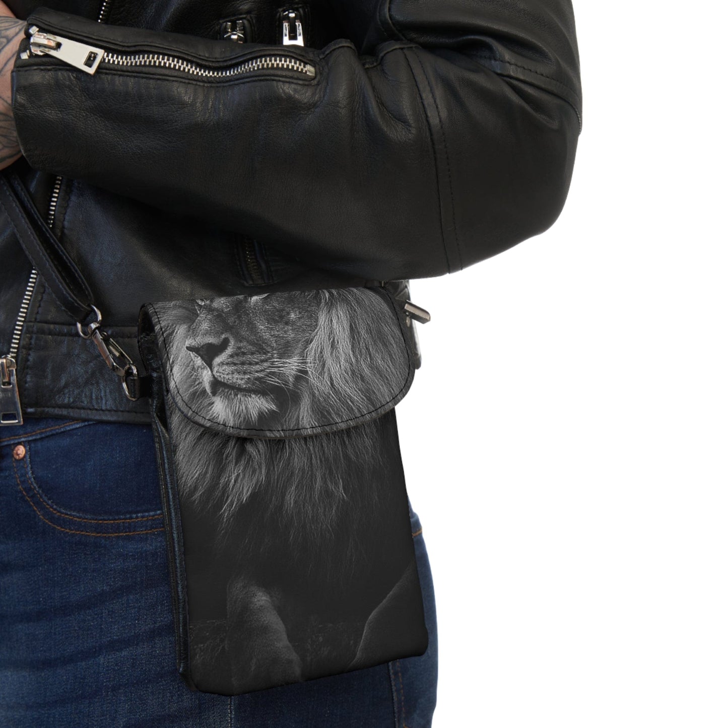 Lion Cell Phone Wallet