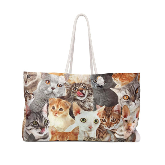 Feline Weekender Bag