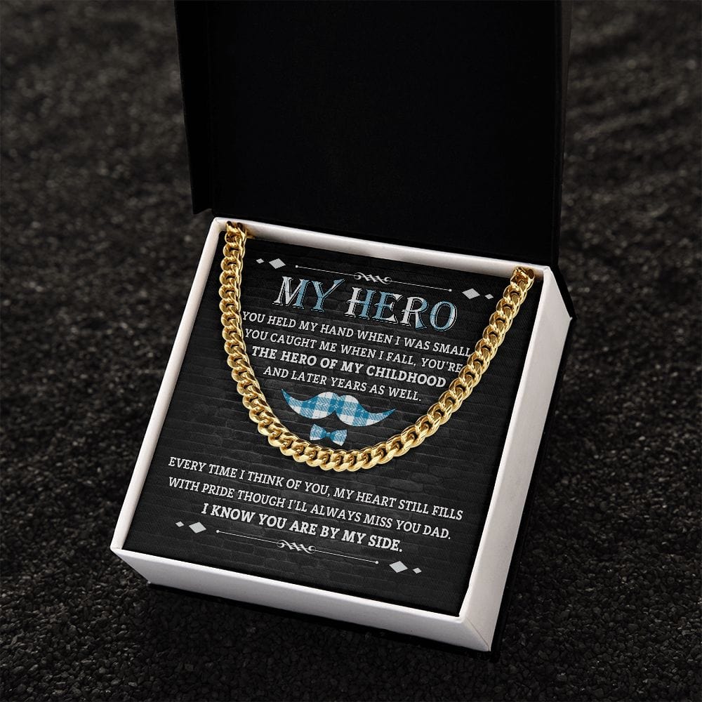 My Hero - Dad Necklace