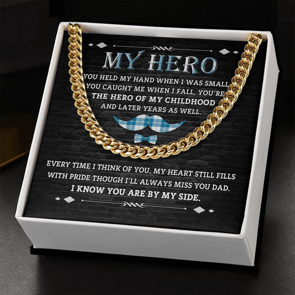 My Hero - Dad Necklace