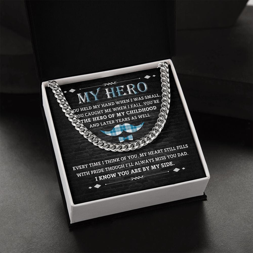 My Hero - Dad Necklace