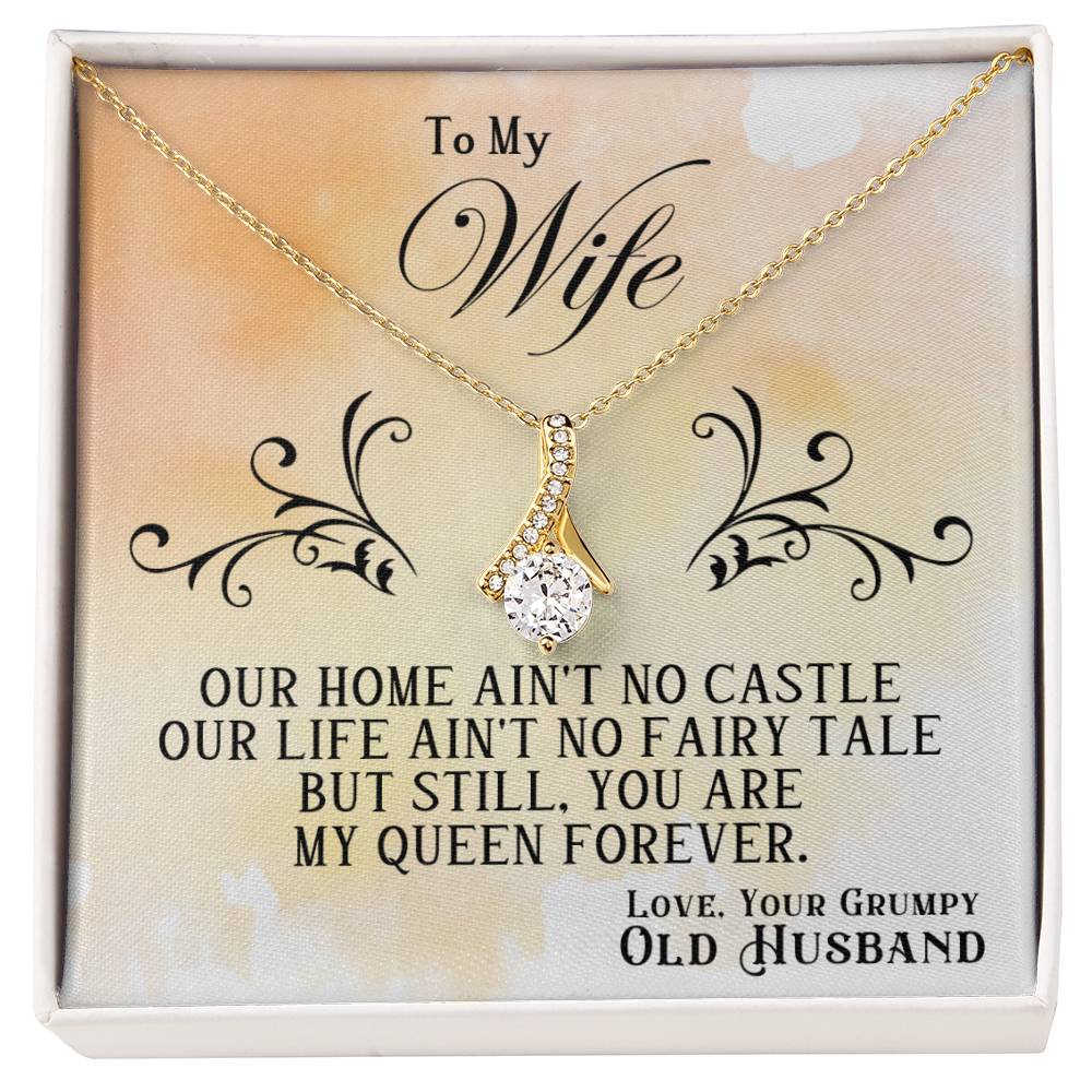 Alluring Beauty Necklace - To My Wife