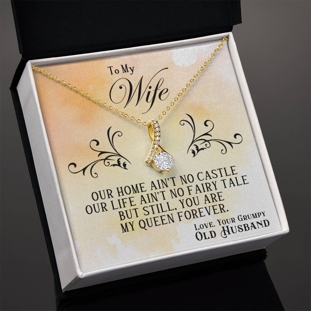 Alluring Beauty Necklace - To My Wife