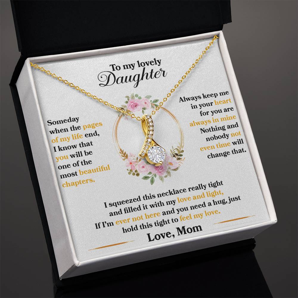 To my lovely Daughter-Alluring Beauty Necklace