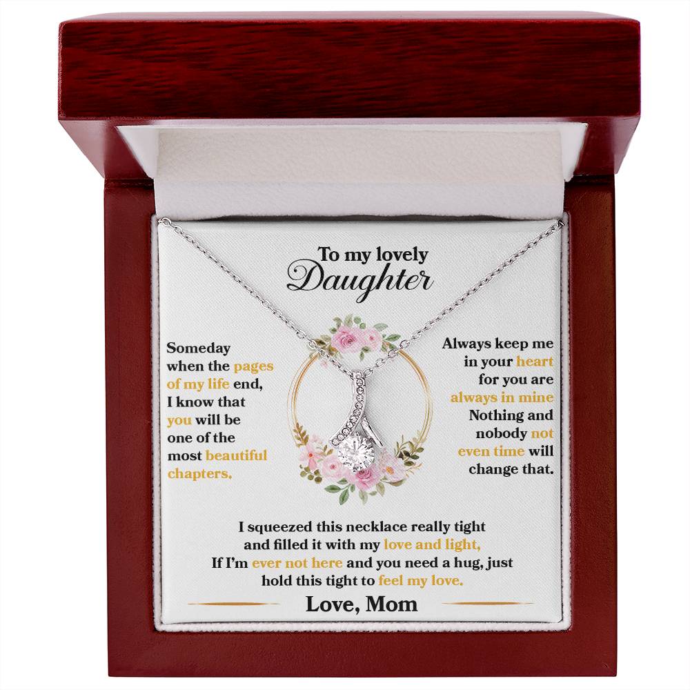 To my lovely Daughter-Alluring Beauty Necklace