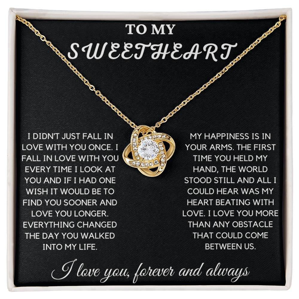 To My Sweetheart - I Didn't Just Fall