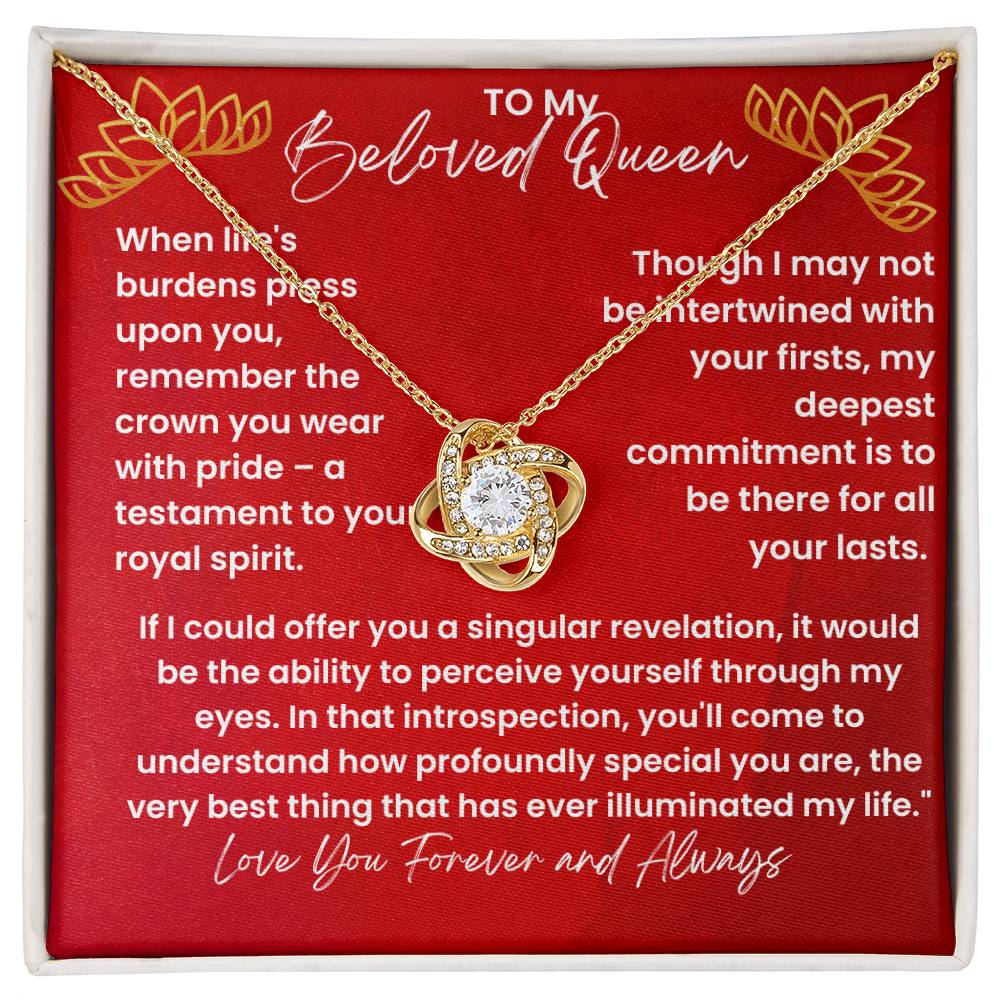 TO MY BELOVED QUEEN