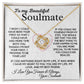 To My Soulmate- I Wish I Could Have Been Your First