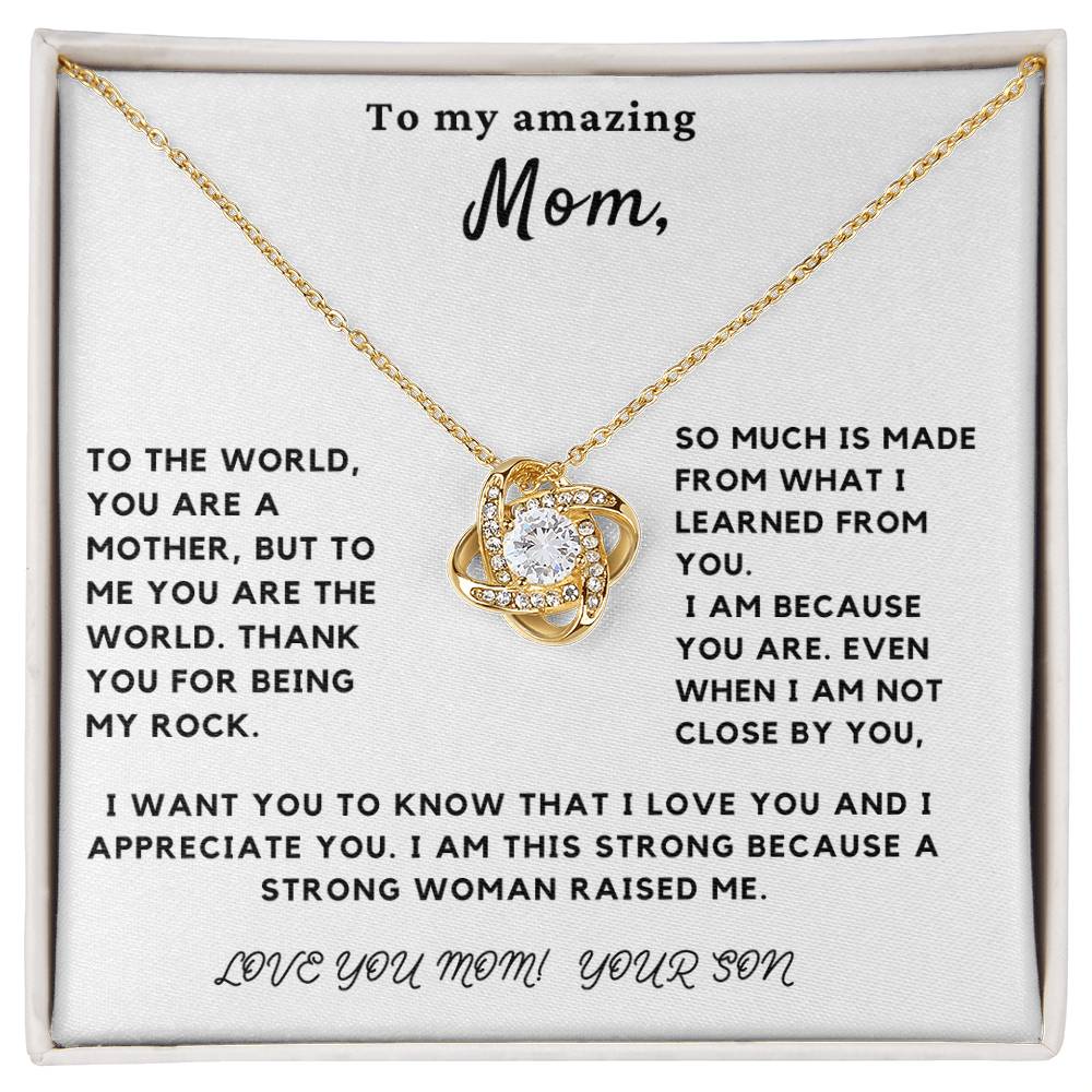 To My Amazing Mom - To The World