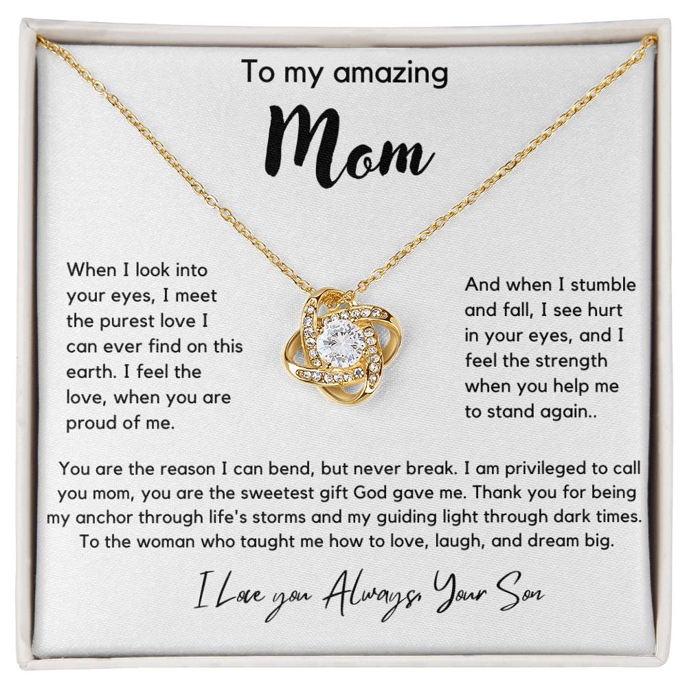 To My Amazing Mom - I Look Into Your Eyes