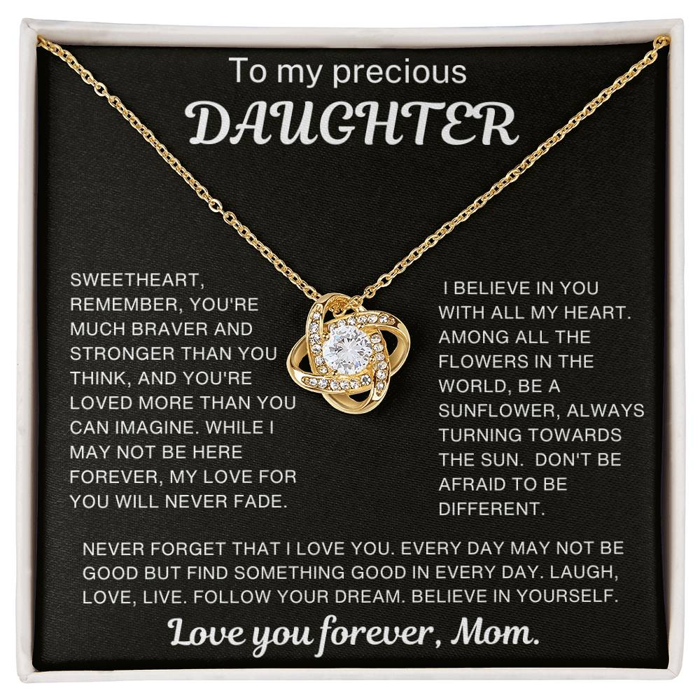 To My Precious Daughter - Sweetheart, Remember