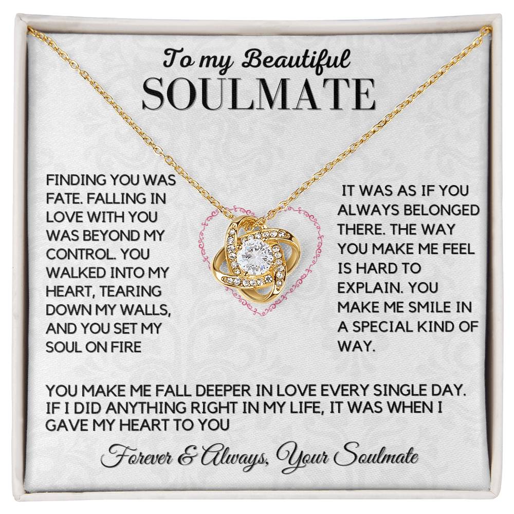 To My beautiful soulmate - Falling in love