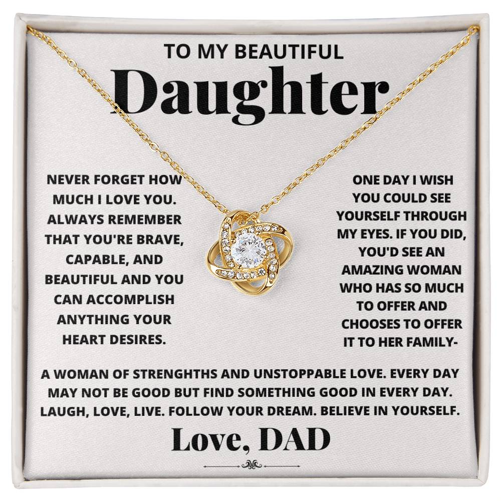 To My Beautiful Daughter - woman of strengths