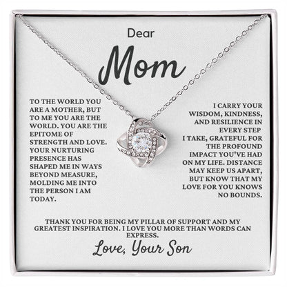 Dear Mom - To The World You Are A Mother