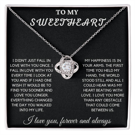 To My Sweetheart - I Didn't Just Fall