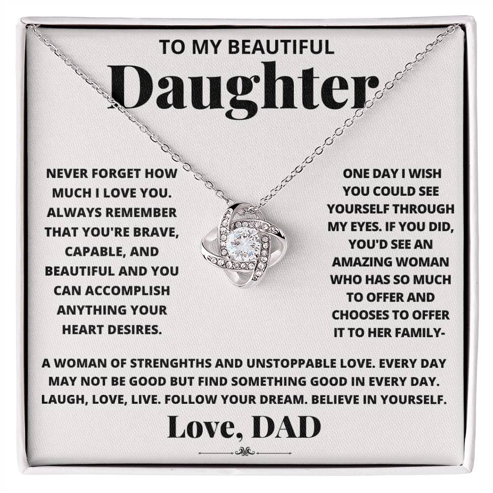 To My Beautiful Daughter - woman of strengths