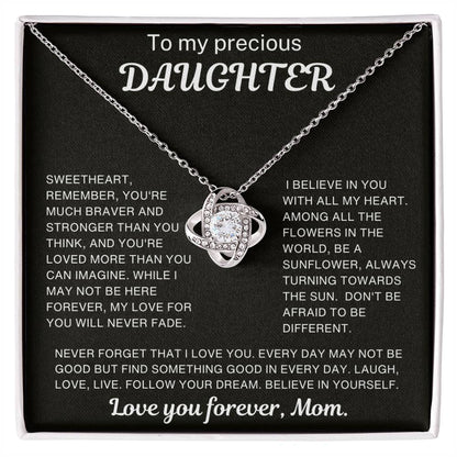 To My Precious Daughter - Sweetheart, Remember