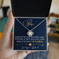 Love Knot Necklace -I may not be your first