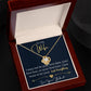 Love Knot Necklace- To My Wife- Last Everything