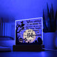 Witches go riding - Acrylic plaque