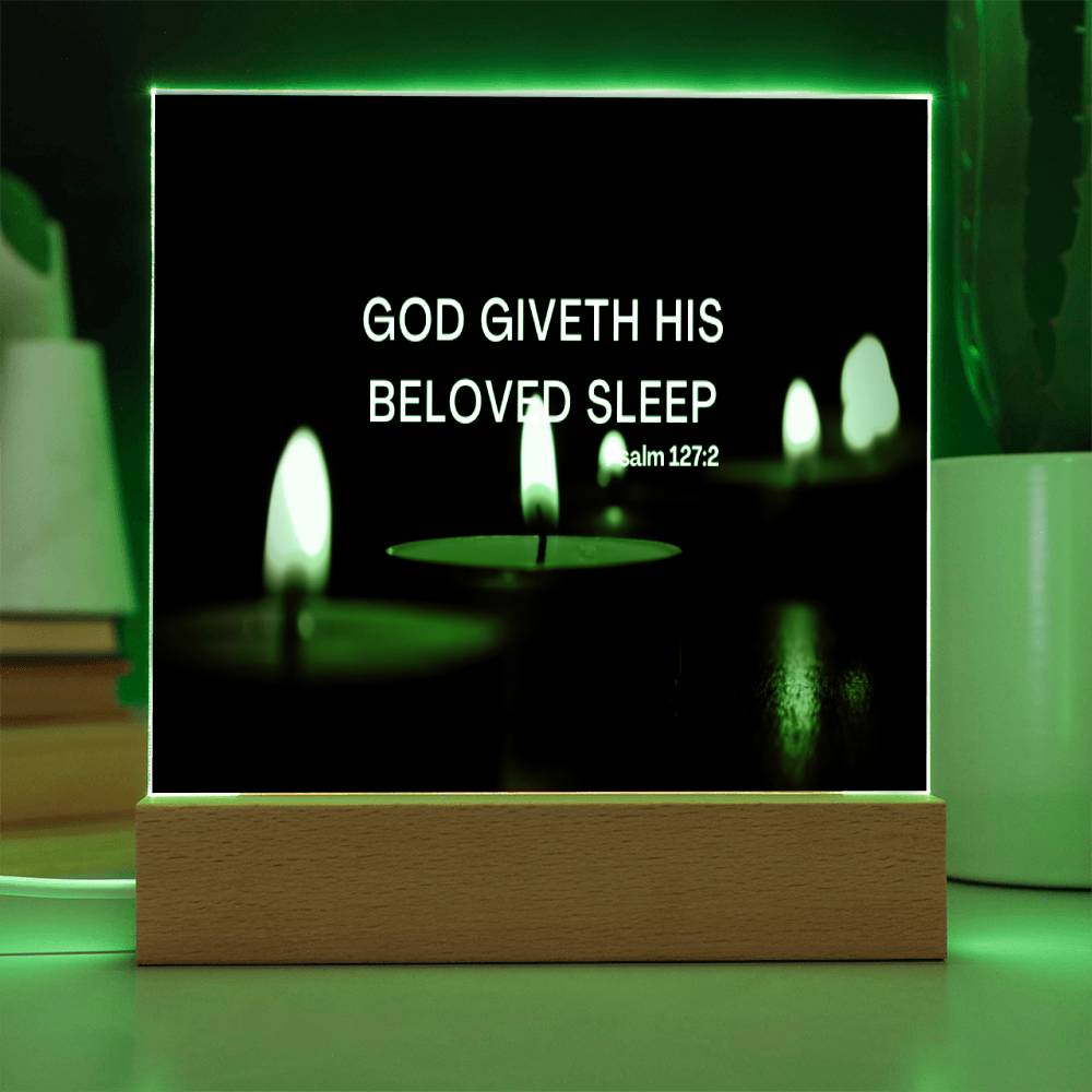 God Gives Sleep