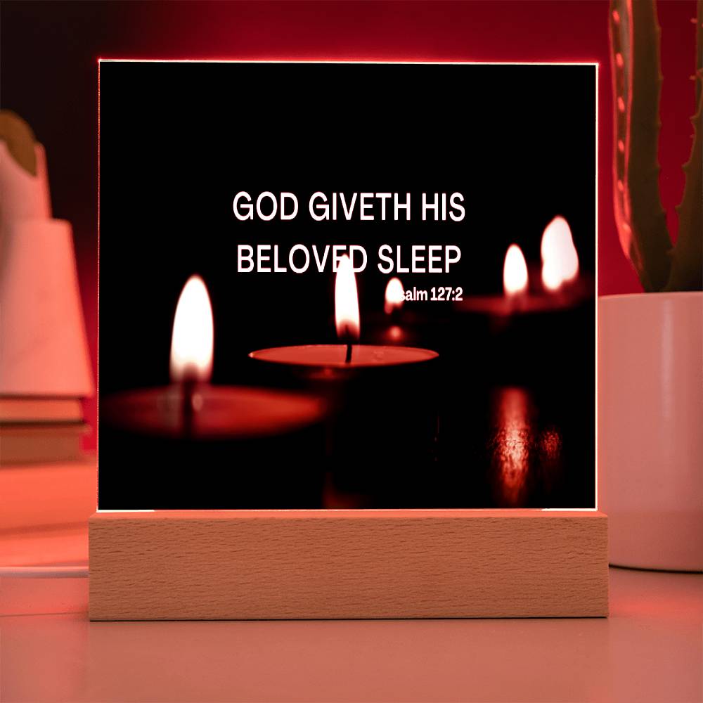 God Gives Sleep