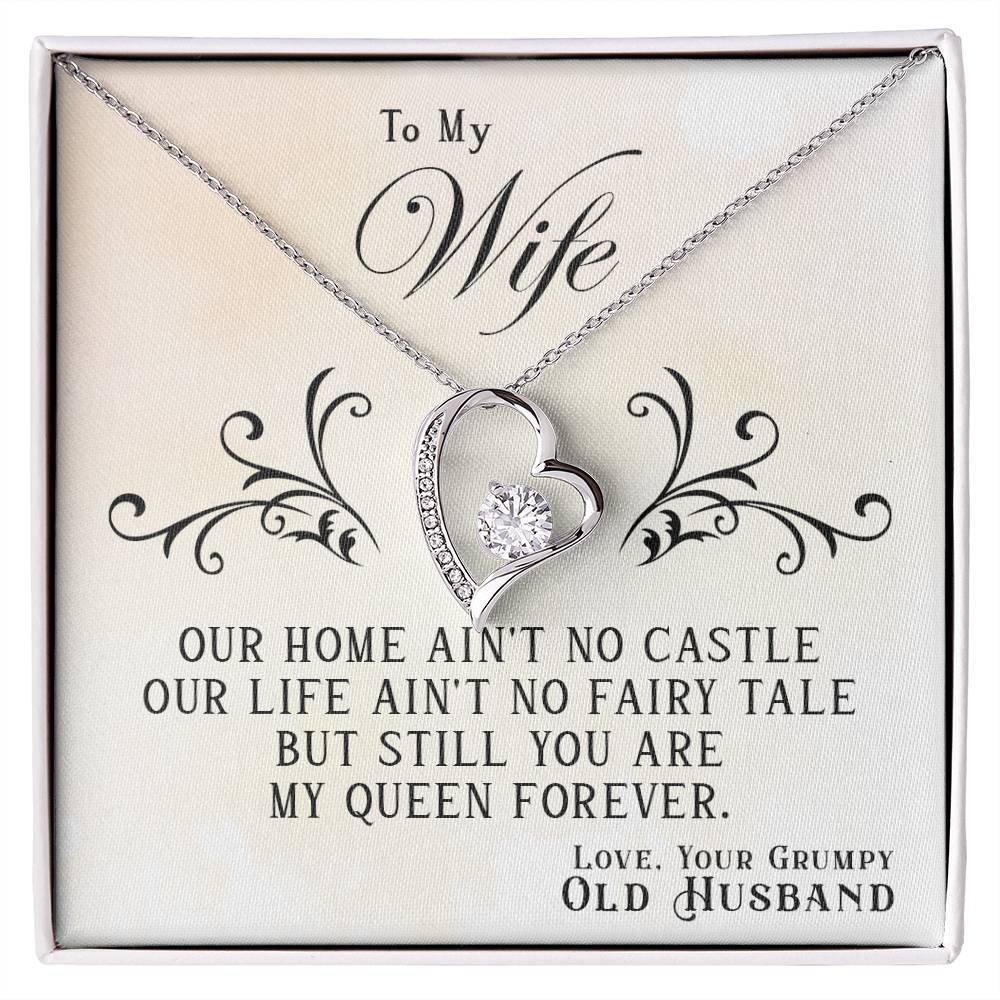 Forever Love Necklace-Our Home Ain't No Castle