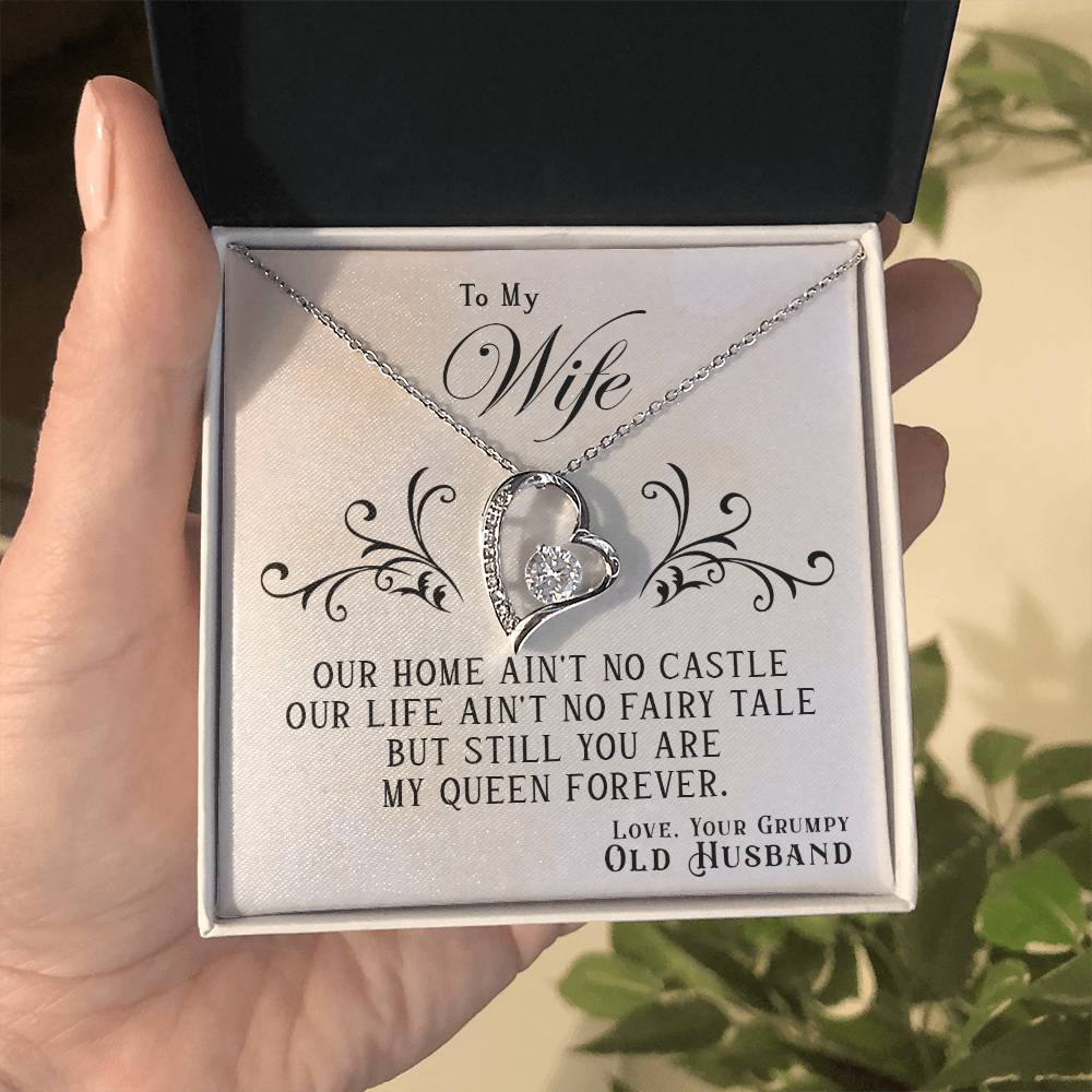 Forever Love Necklace-Our Home Ain't No Castle