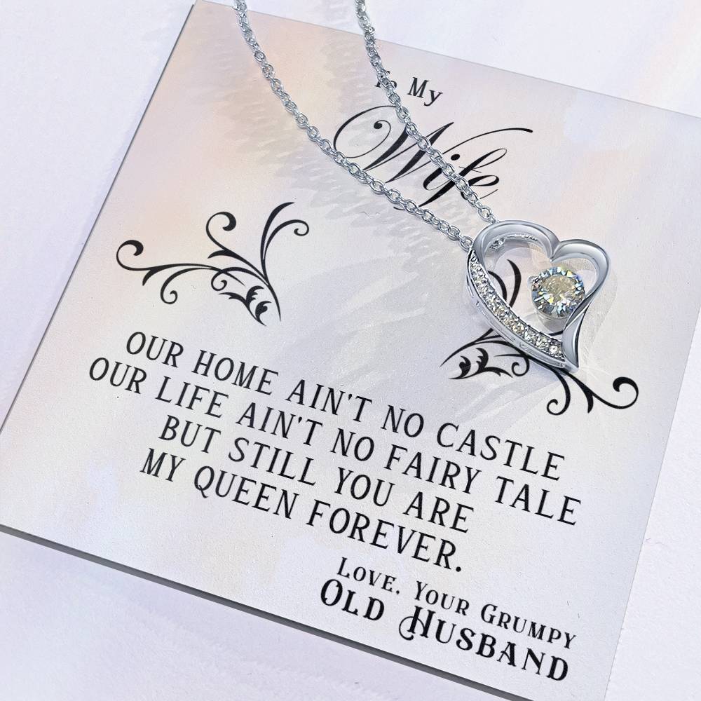 Forever Love Necklace-Our Home Ain't No Castle