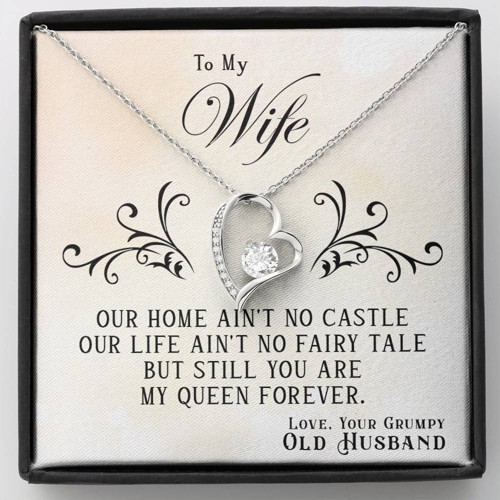 Forever Love Necklace-Our Home Ain't No Castle