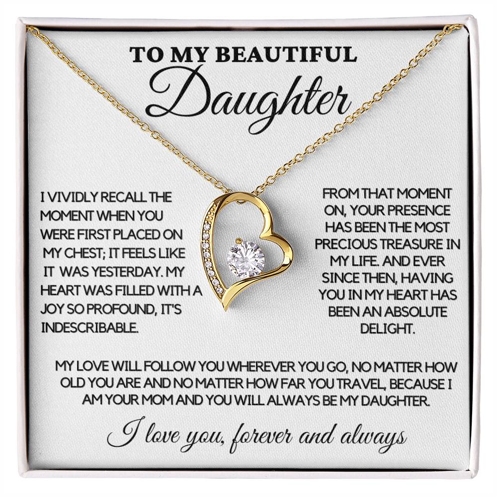 To My Beautiful Daughter - I Vividly Recall